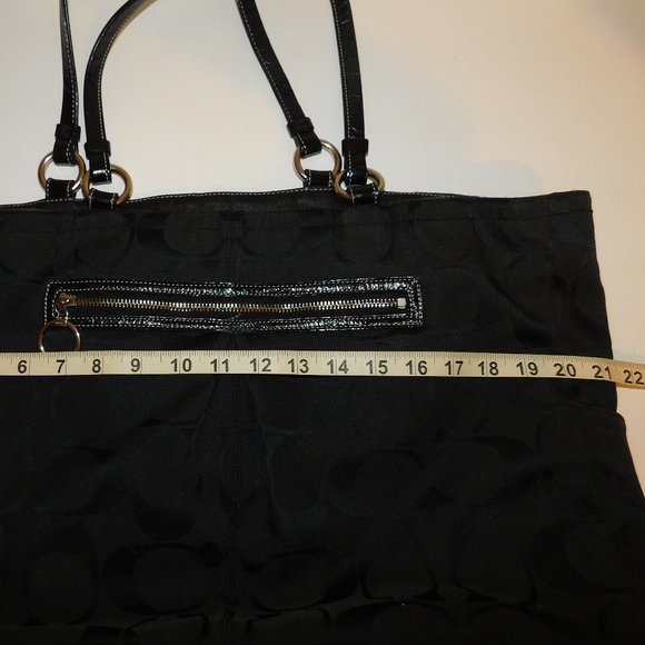 Coach Tote Bag Large With Pockets - Picture 10 of 12